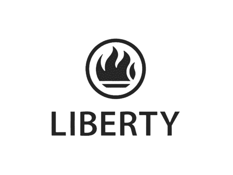 liberty black and white
